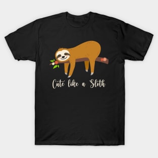 Cute Sloth T-Shirt